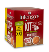 150 Cialde Caffè Intenso Forte con Accessori | Gusto Corposo e Deciso